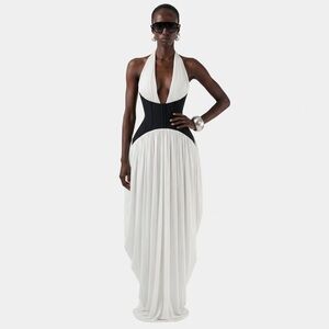 THE HALTER CORSET GOWN
